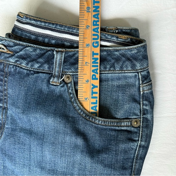 Lands’ End Original Fit Modern Waist Boot Leg Denim Jeans size 10 - Picture 11 of 12